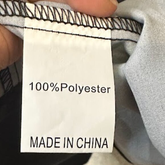 Black Women's Shirt with Colorful Pattern on the Front Halloween Style Size: L - Picture 5 of 5